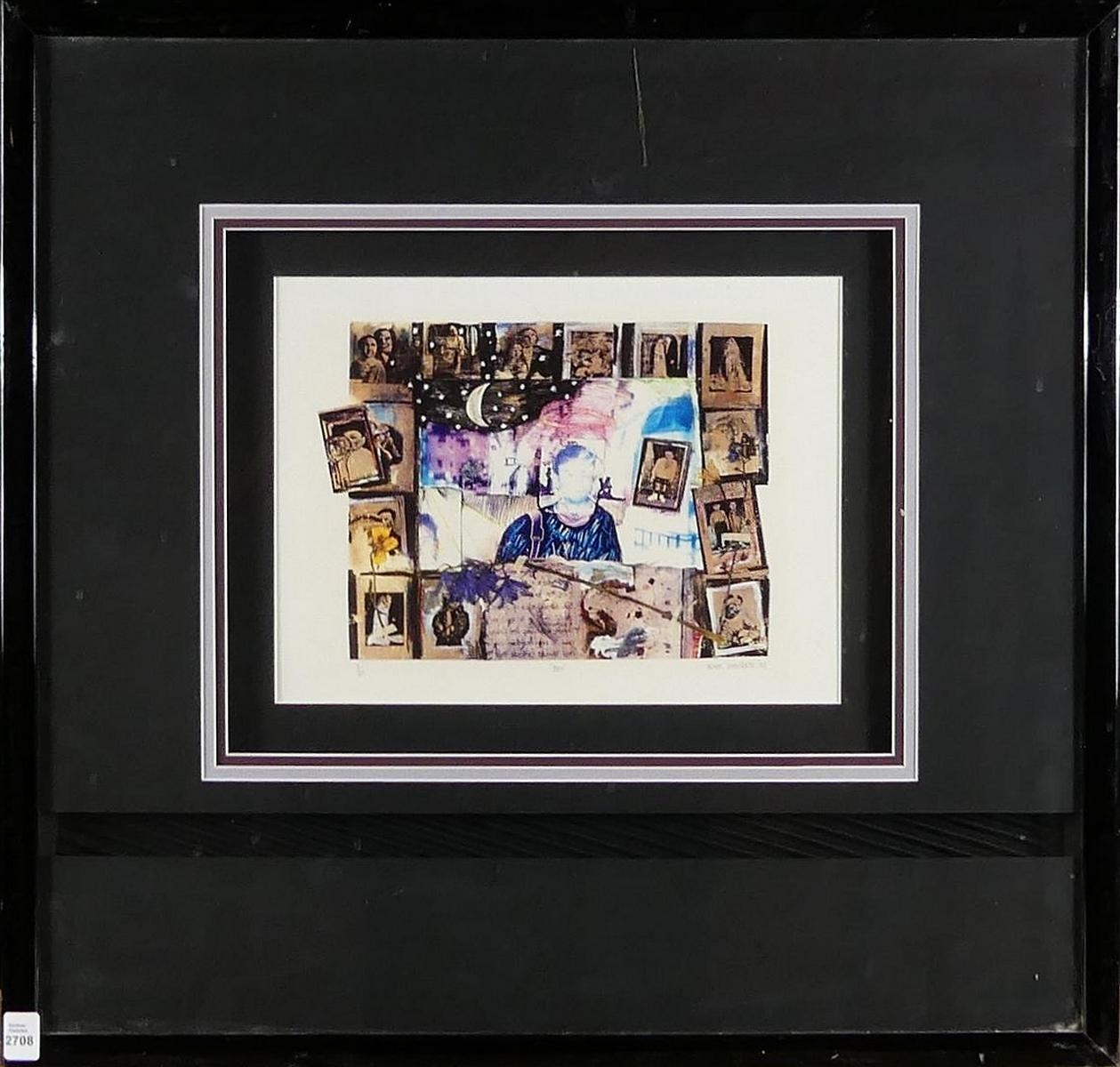 Artwork by Adam Shaheen, Ben, Made of collage print