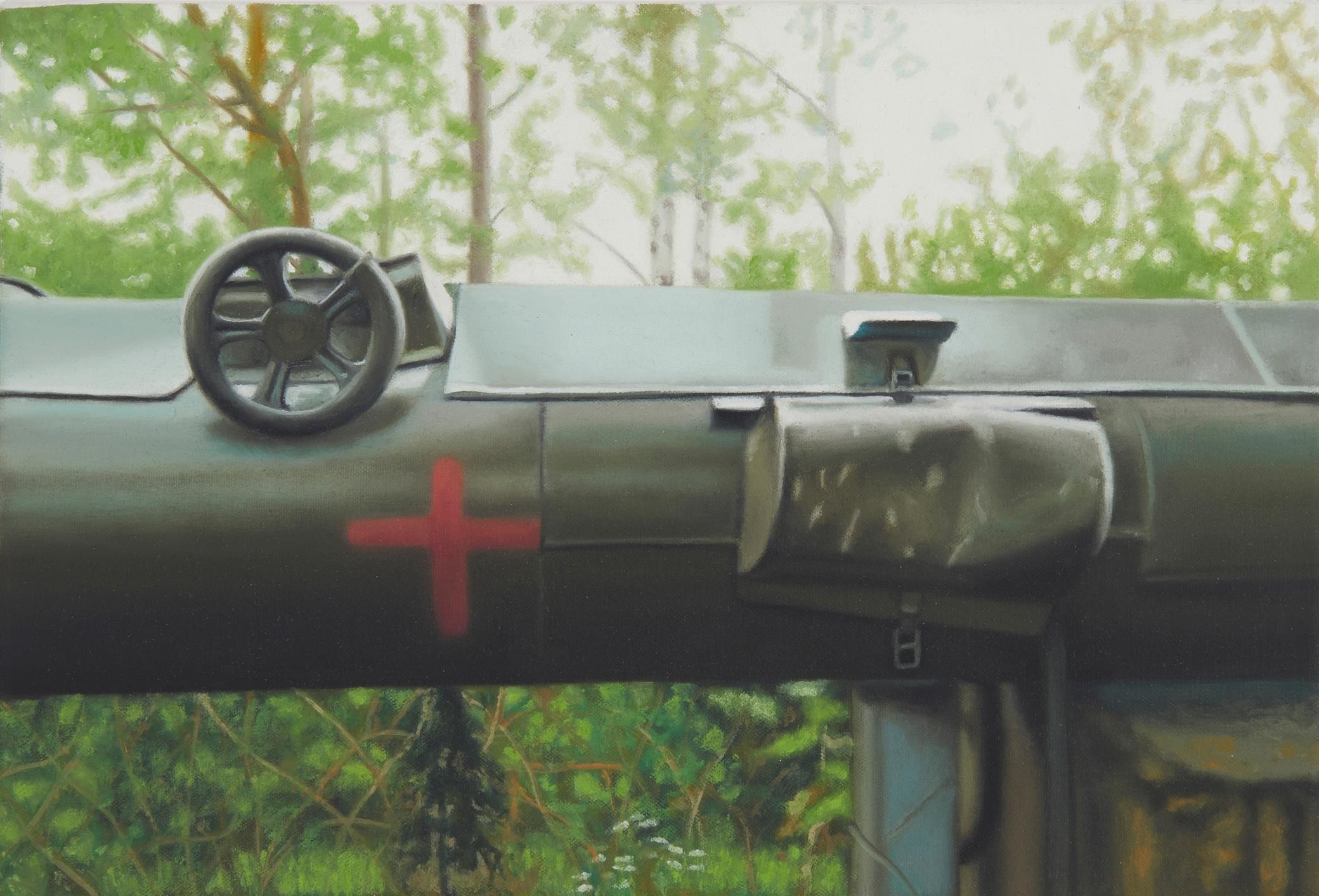 Artwork by Audrey Nervi, (b. 1974, French), Made of Each: Oil on canvas