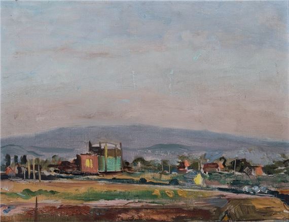 Finkenwerder by Curt Singer, 1932