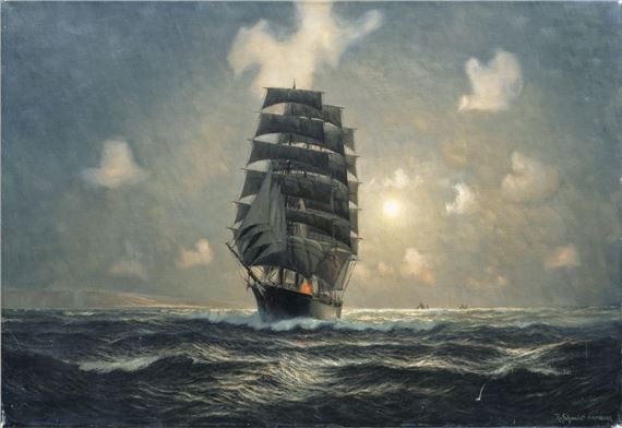 Off Dover by Robert Schmidt Hamburg