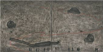 Untitled (Diptych) - Vibha Galhotra