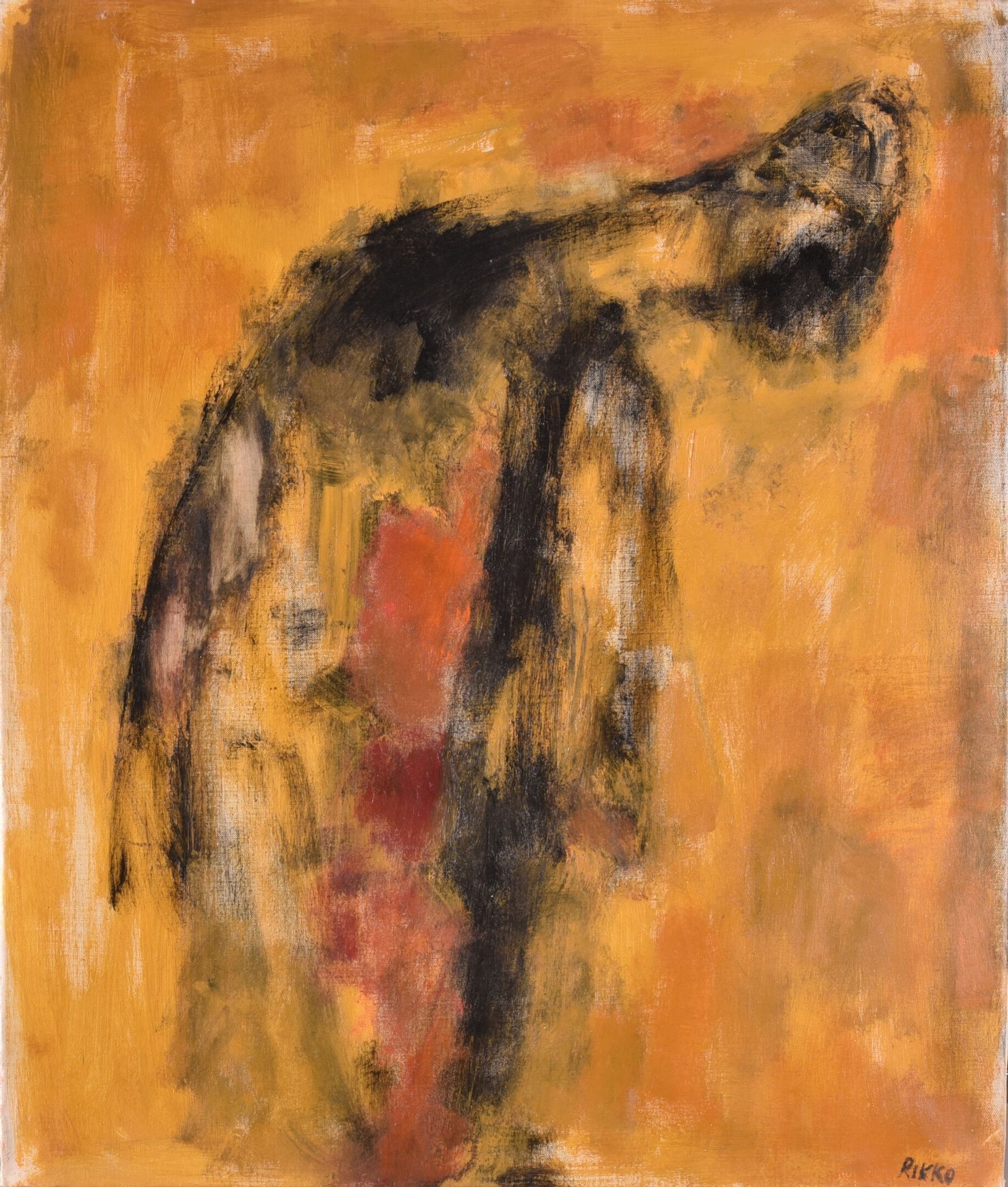 Artwork by Grete Rikko, Untitled, Made of oil on canvas