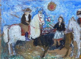 Escena galante - Hector Da Cunha