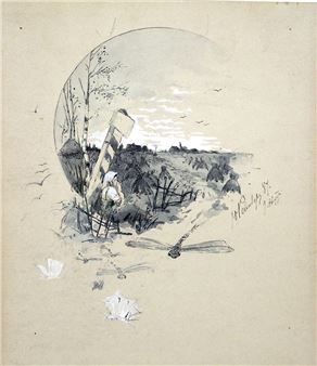 In field - Julius Yulievich Reinberg