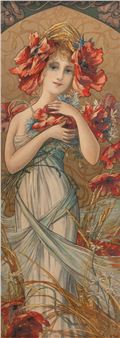 A Mary Golay Chromolithograph - Mary Golay
