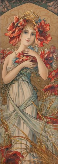 A Mary Golay Chromolithograph by Mary Golay