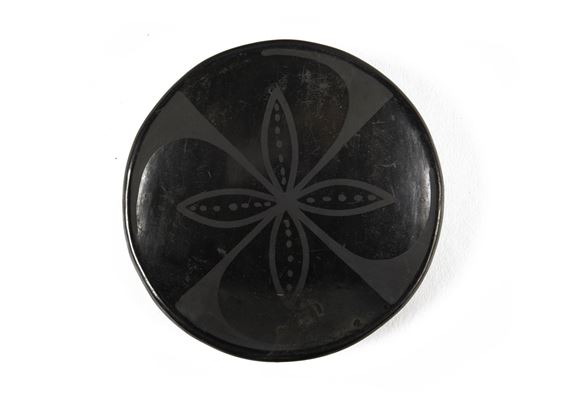 Plate by Maria Montoya Martinez