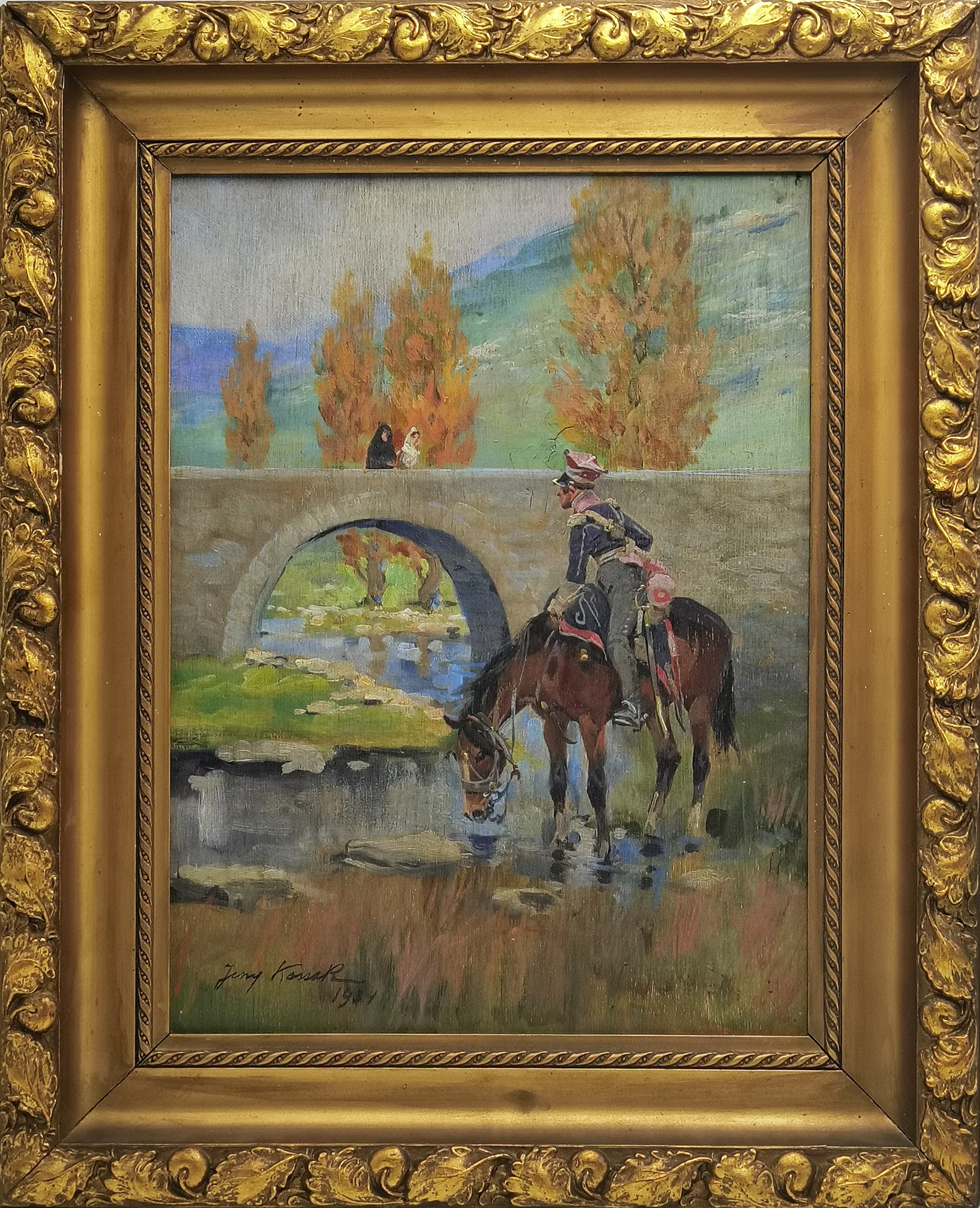 Sold at Auction: Zygmunt Radnicki, Zygmunt Radnicki, watercolour