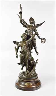 Dwie figury kobiece: “Gloire aux Sports” - François Moreau