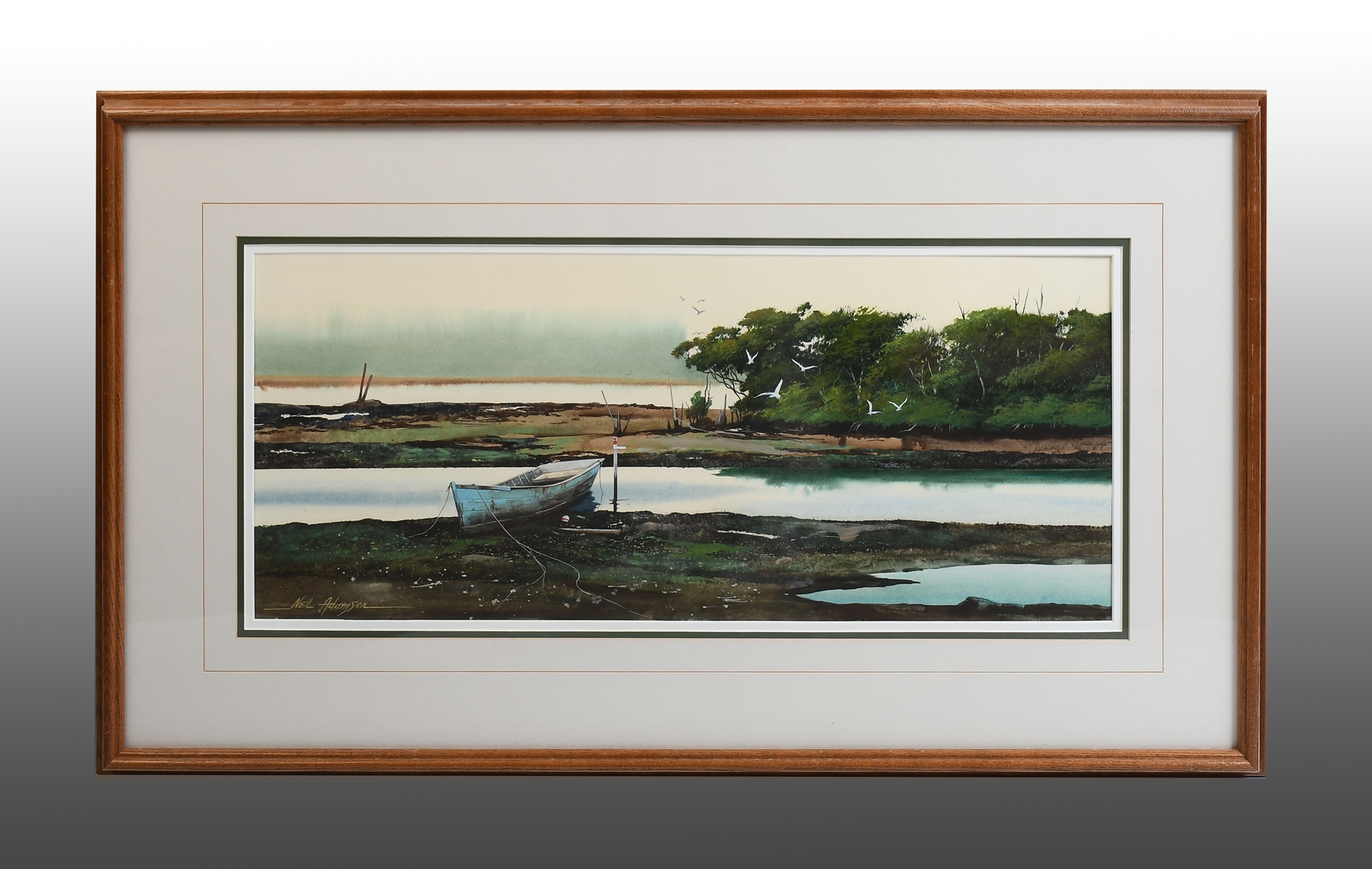 Neil Adamson | NEIL ADAMSON NAPLES LOW TIDE Est. $800/1200** | MutualArt