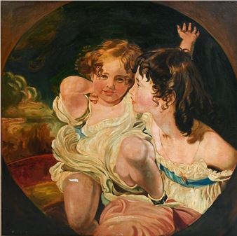 2 CHILDREN OIL/C. AFTER DE BELLIS - William Debellis