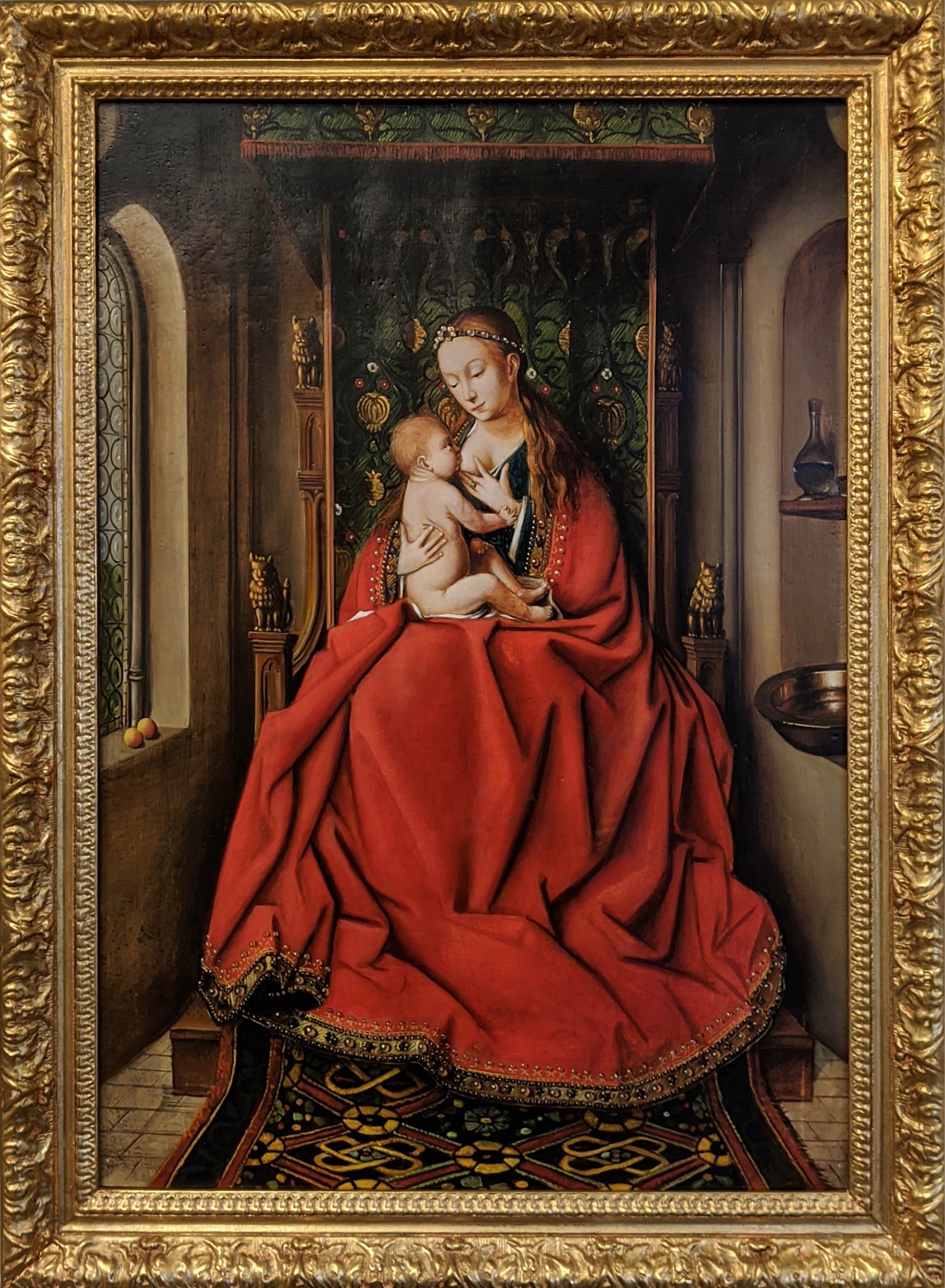 Jan Van Eyck | AFTER JAN VAN EYCK 'Madonna and Child from the Dresden ...