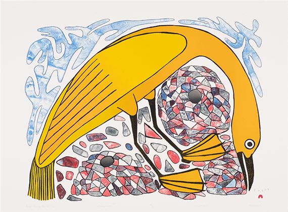 Bird Among the Cairnes