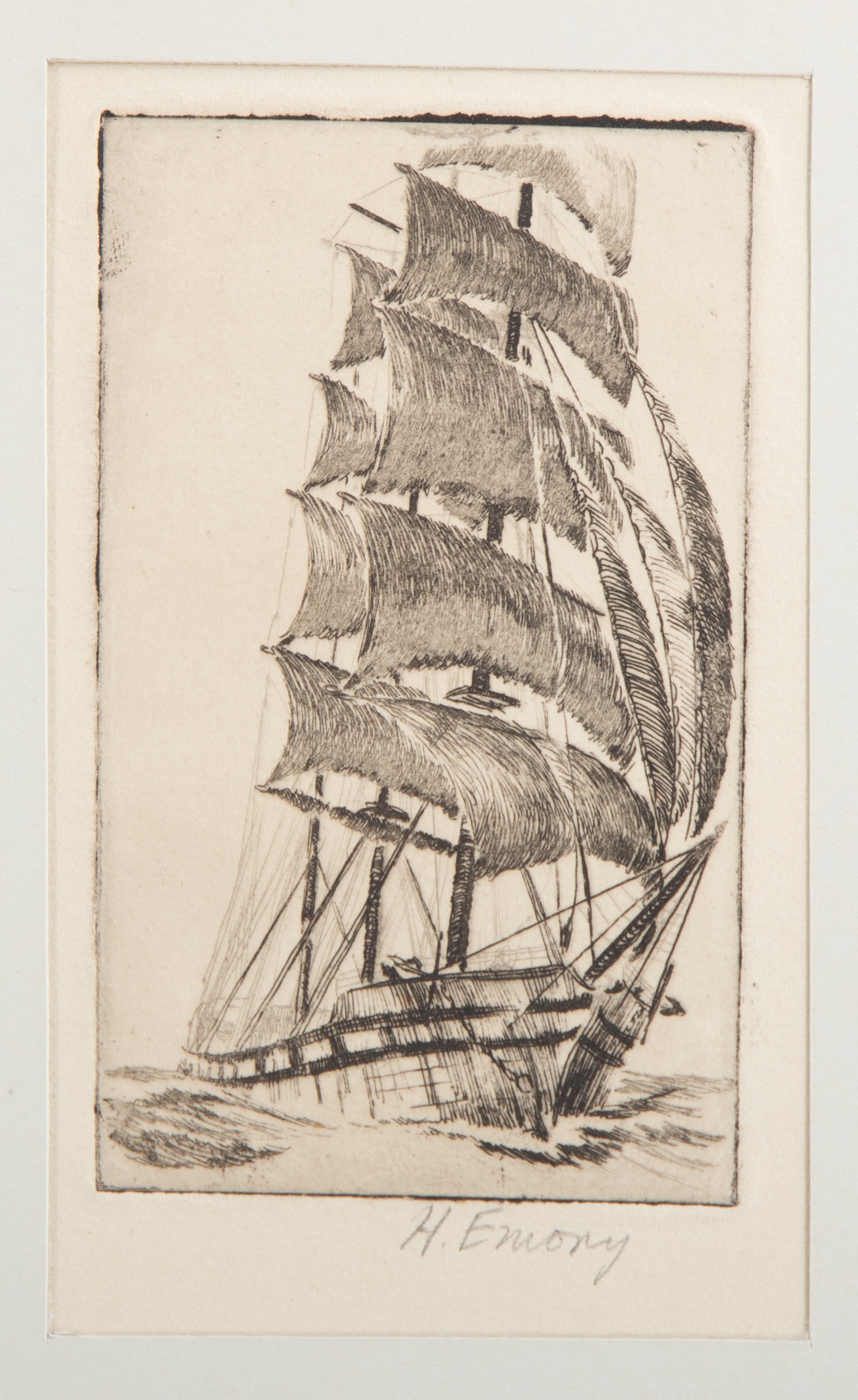 Hopper Emory | Five Unframed Etchings | MutualArt
