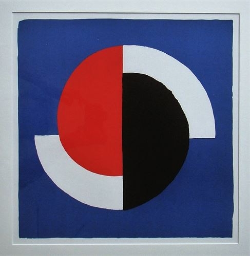 Artwork by Jacques Damase, Untitled, Made of Lithograph in 4 colours on wove paper