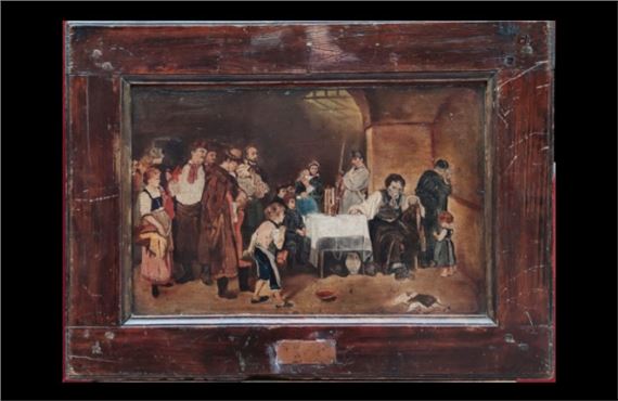 The last day of a condemned man by Mihaly Munkacsy, French School, 20th Century