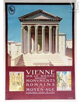 Vienne sur le Rhône Monuments Romains et du Moyen Age à une demi heure de LyonCornille & Serre - H. Lety