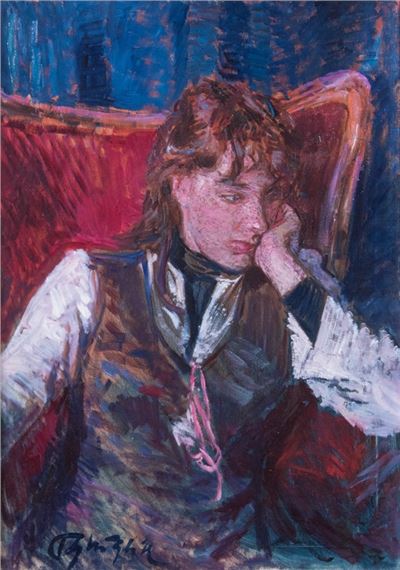 RITRATTO FEMMINILE by Paolo Ghiglia