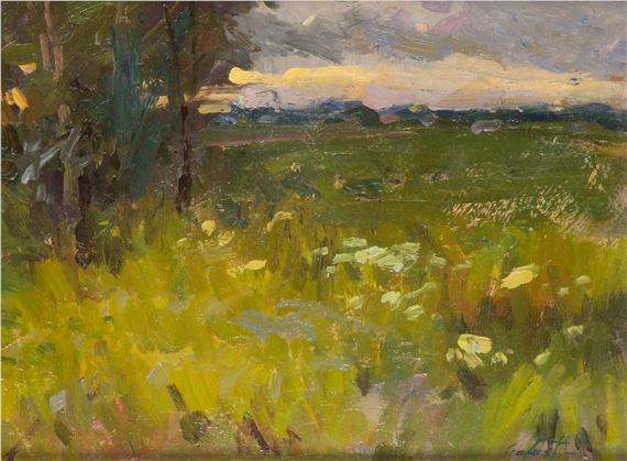 Summer Evening by Galust Berberian