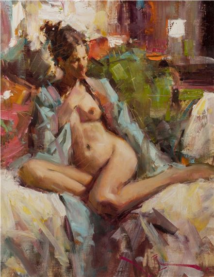 " Blue Kimono " by Kevin Beilfuss