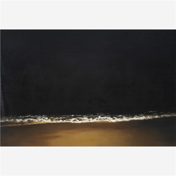 BEIRA DO MAR COM AREIA AMARELA À NOITE by Rodrigo Andrade, 2010