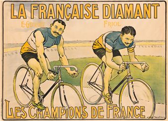 LA FRANÇAISE DIAMANT / LES CHAMPIONS DE FRANCE. 1910. - Maurice Marodon