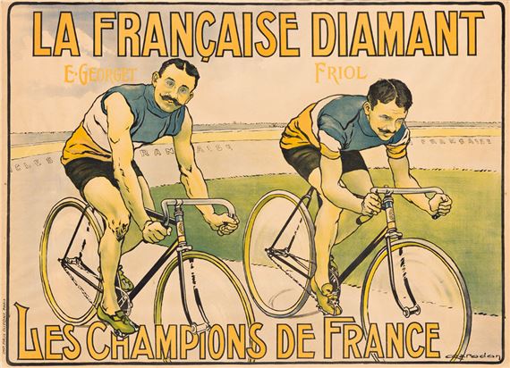 LA FRANÇAISE DIAMANT / LES CHAMPIONS DE FRANCE. 1910. - Maurice Marodon