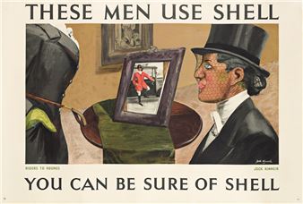 THESE MEN USE SHELL / YOU CAN BE SURE OF SHELL / RIDERS TO HOUNDS. - R. Jock Kinneir