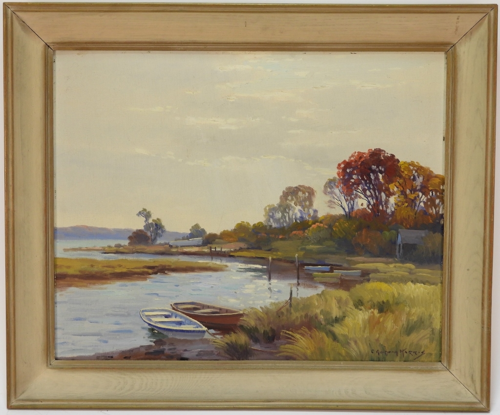 Charles Gordon Harris C. Gordon Harris Impressionist Landscape