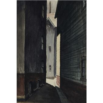 View Between Houses - Laurence Rathsack