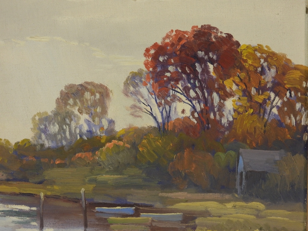 Charles Gordon Harris C. Gordon Harris Impressionist Landscape