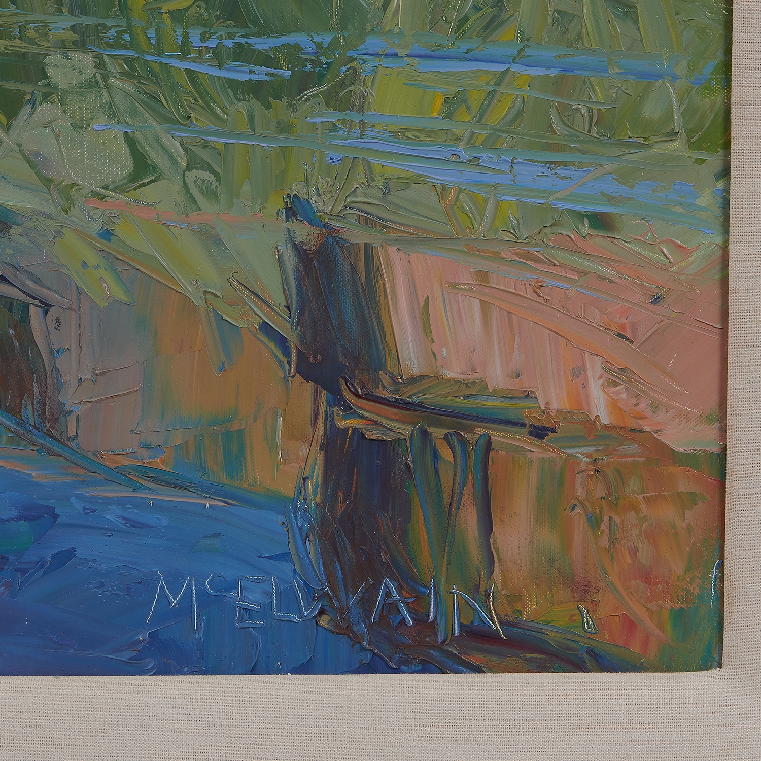 Artwork by Louisa McElwain, Still Water, Made of oil on canvas