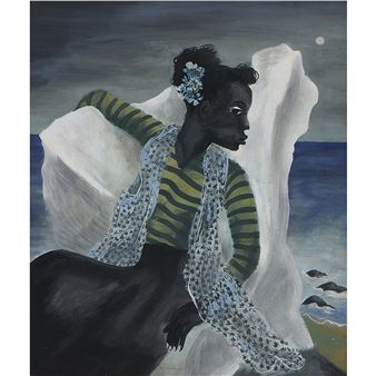 Moonlight by the Sea - Karl Priebe