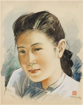 Portrait of an elegant lady from Hue - Nguyen Phi Hung