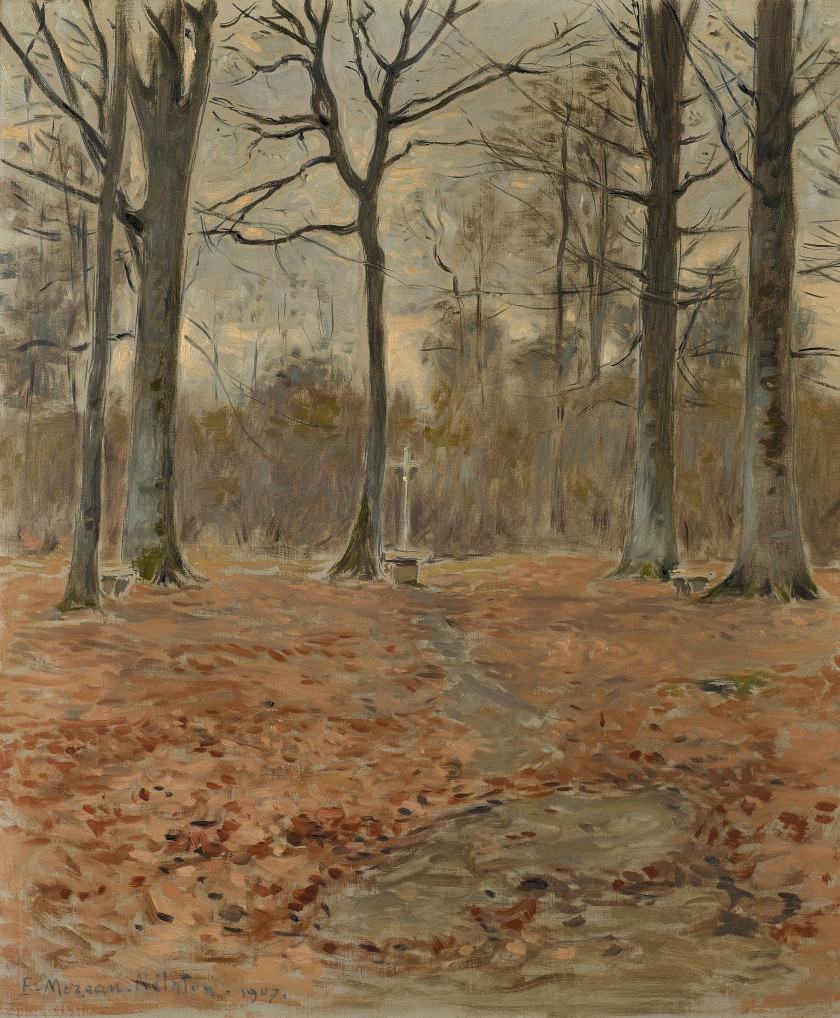 Artwork by Étienne Moreau-Nélaton, Croix dans un sous