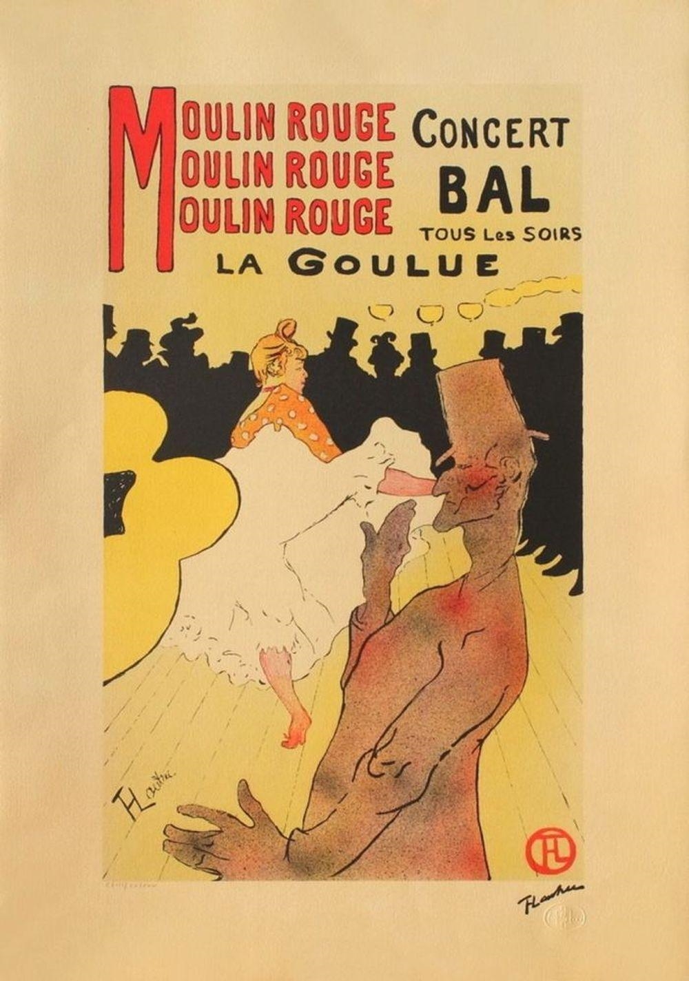 Henri de ToulouseLautrec La Goulue au Moulin Rouge (1985) MutualArt