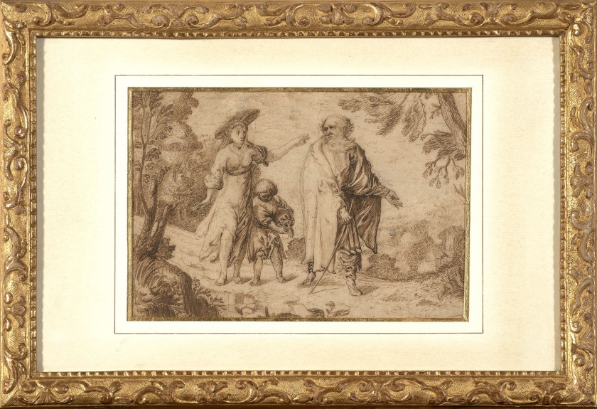 Dutch School, 17th Century Elie et la veuve de Sarepta MutualArt