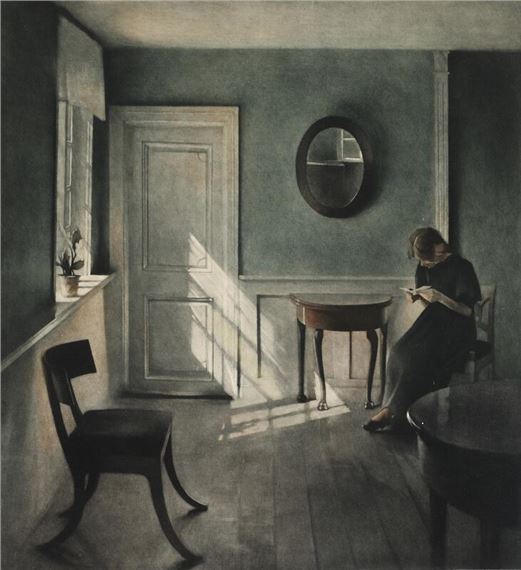 Peter Ilsted | Den gamle stue (1920) | MutualArt
