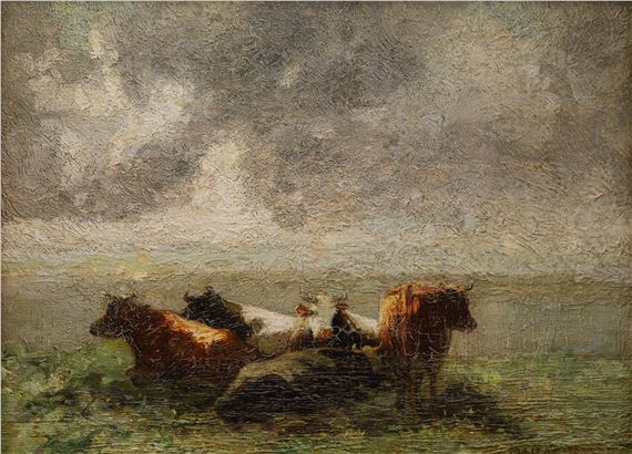 Cows in the field by Rosa Venneman