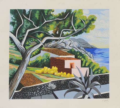 Paesaggio by Renzo Meschis