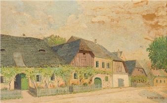 Peasant Wine Houses in Neustift - Ferdinand Hediger