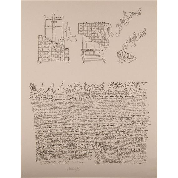 THE ART INVESTMENT REPORT - Mary Hilde Ruth Baumeister