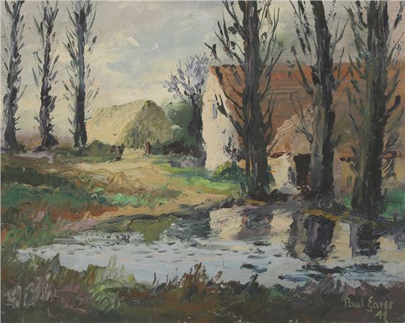 Farm buildings by Paul Earee, 1944