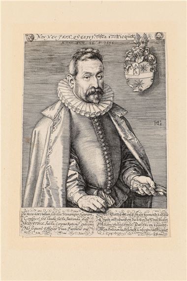 Jean Nicquet by Hendrick Goltzius