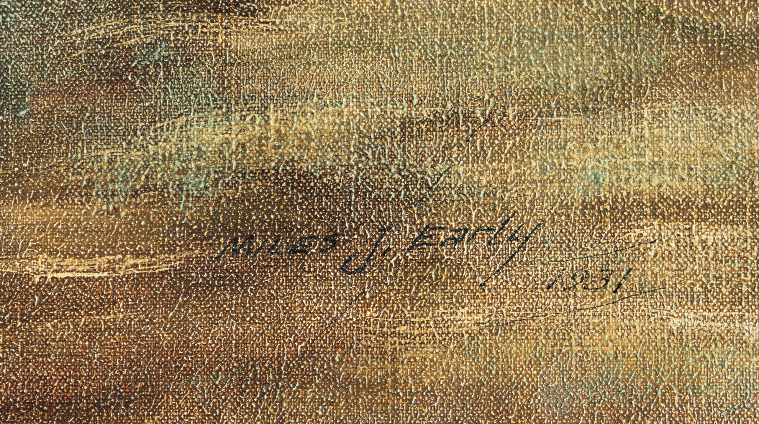 Artwork by Miles Jefferson Early, SOUTHERN CALIFORNIA HOMESTEAD, Made of oil on canvas