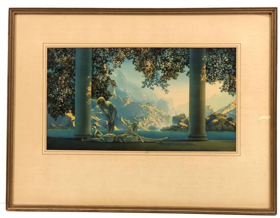 Daybreak by Maxfield Parrish