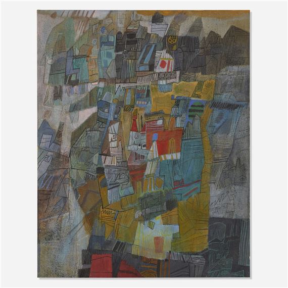 Untitled by Ynez Johnston, 1956