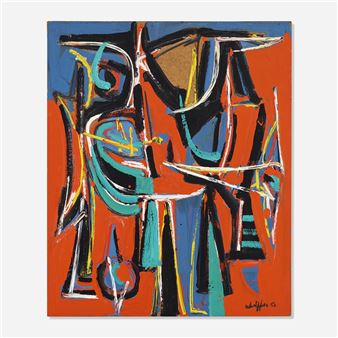 Untitled - Emerson S. Woelffer