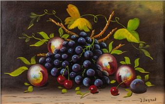 still life of fruit - J. Bryant