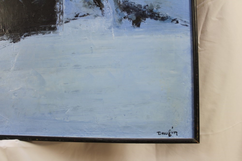 Artwork by Jacques Dauffin, Devant Groix, Made of oil on canvas